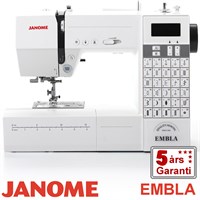 Janome  Embla 6030DC symaskine inkl. trykfodskit